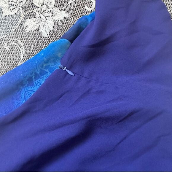 Desigual Layered Blue Tunic dress Sz 36 EU - Picture 10 of 15